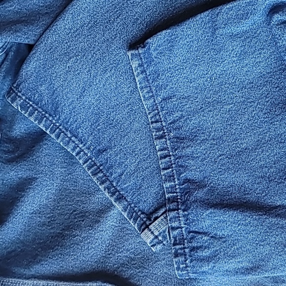 carhartt Men Vintage Workwear Overalls Loose Fit Carpenter Blue Jean 42x32 EUC - Picture 15 of 16